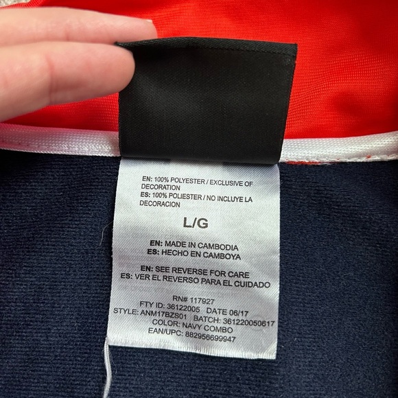 AND1 Men's Vintage Zip Up Jacket “EUC” - Picture 6 of 8